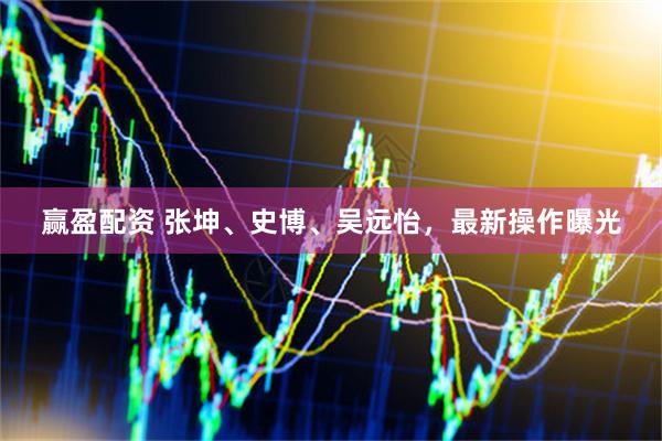 赢盈配资 张坤、史博、吴远怡，最新操作曝光