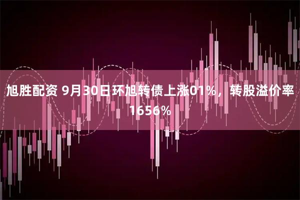 旭胜配资 9月30日环旭转债上涨01%，转股溢价率1656%